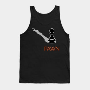 Pawn casting a king in chess Tank Top